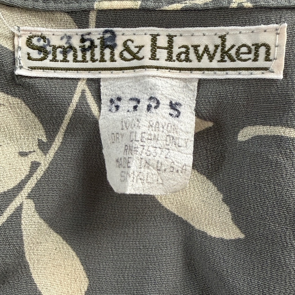 Smith & Hawken Floral Button Down Midi Dress - Picture 5 of 5